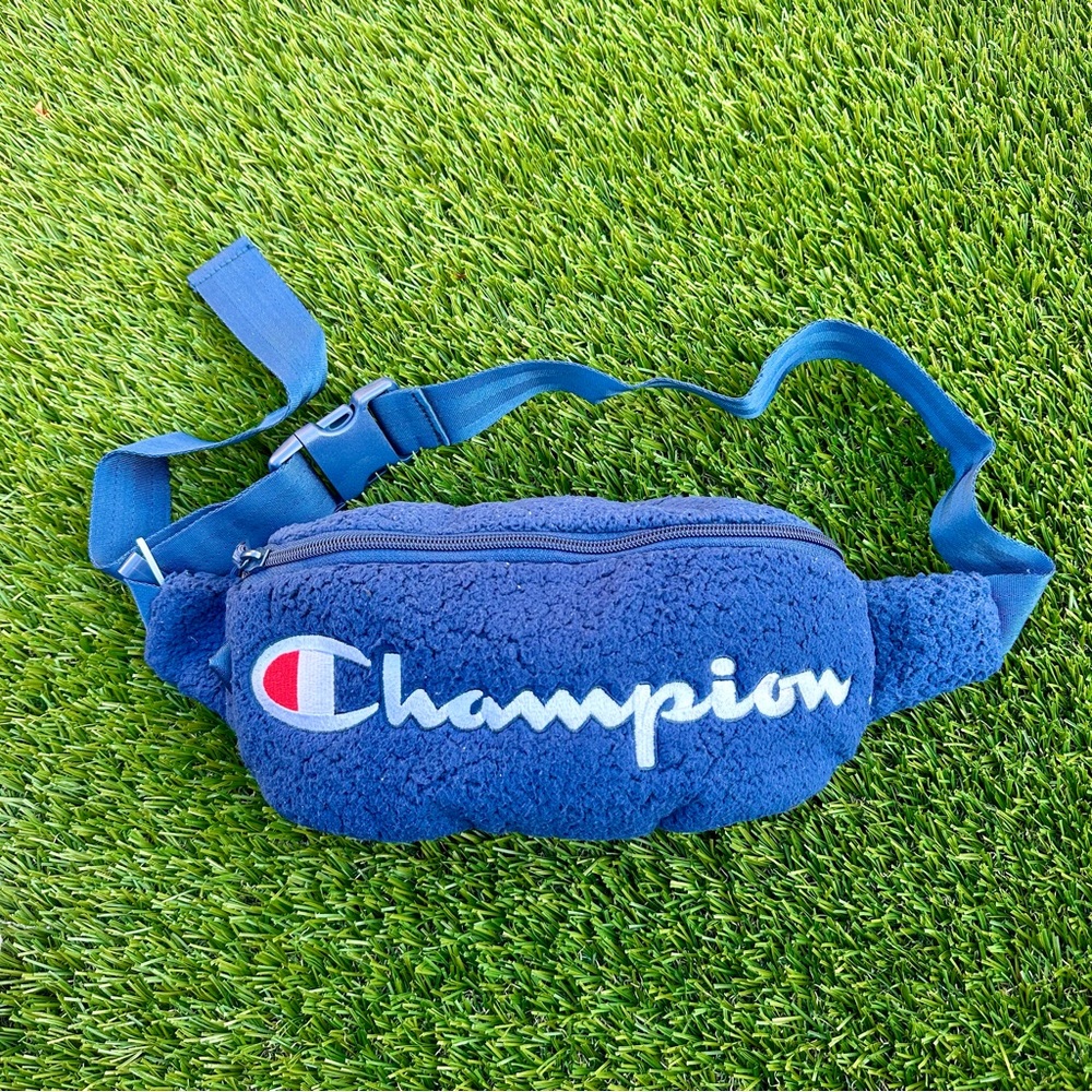 Champion Sherpa Navy Blue Belt Bag Fanny Pack